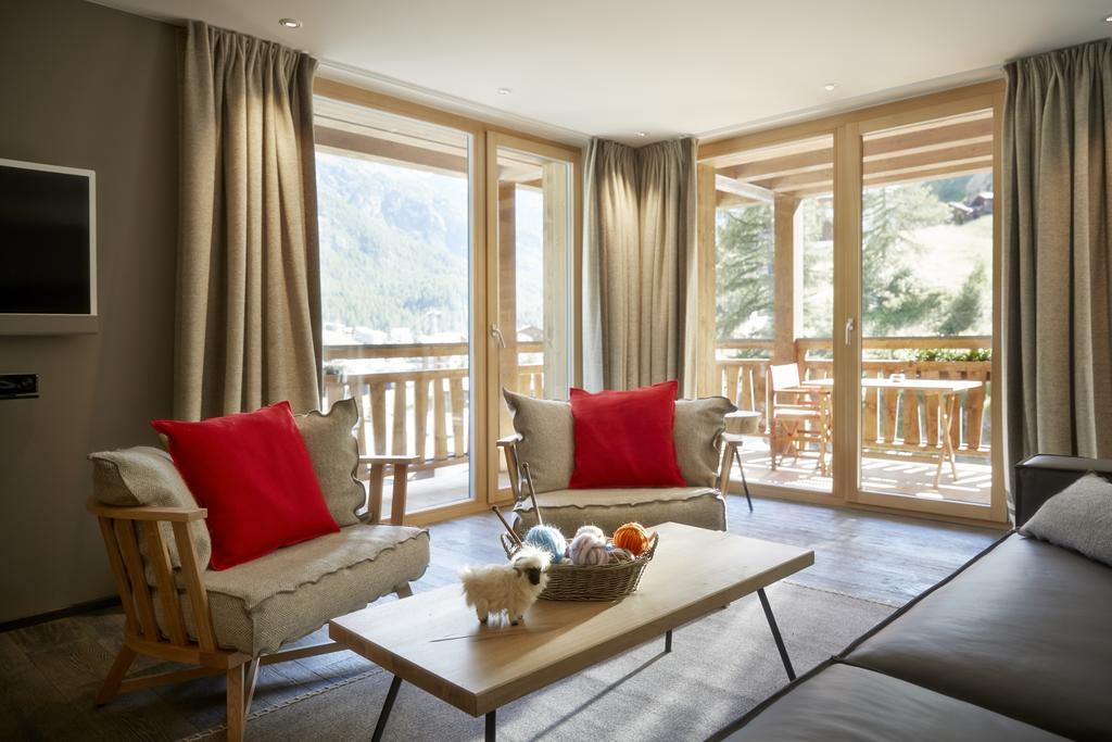 La Vue Luxury Living Apartments Zermatt Szoba fotó